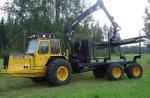 Houtsleepcombinatie - forwarder VOLVO 868  |  Bosbouwtechniek | Houtbewerkingsmachines | Adam