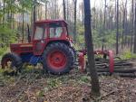 Bosbouwtrekker SAME Leopard |  Bosbouwtechniek | Houtbewerkingsmachines | Adam