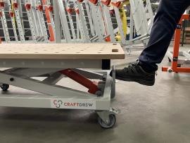 Vorkheftruck voor hogere / lagere posities - Houtbewerkingsmachines