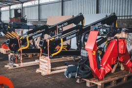 Hydraulische arm ForsMW a Weimer | Bosbouwtechniek | Houtbewerkingsmachines | ScandiForest, s.r.o.