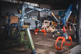 Hydraulische arm ForsMW a Weimer | Bosbouwtechniek | Houtbewerkingsmachines | ScandiForest, s.r.o.
