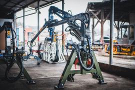 Hydraulische arm ForsMW a Weimer | Bosbouwtechniek | Houtbewerkingsmachines | ScandiForest, s.r.o.