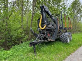 Bosbouwtrekker VALTRA T193 | Bosbouwtechniek | Houtbewerkingsmachines | KOMITrade s.r.o.