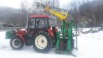 Bosbouwkabellaan LARIX 550 s traktorem 7745 |  Bosbouwtechniek | Houtbewerkingsmachines | Vlastimil Chrudina