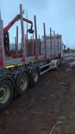 Rondhout oplegger 02.03.2019 - 01.04.2019 |  Vervoer en oplading | MT Transport a logistika