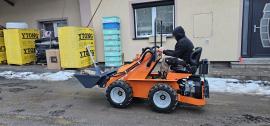 Andere techniek Smykem řízený mini nakladač |  Zagerijtechniek | Houtbewerkingsmachines | Drekos Made s.r.o
