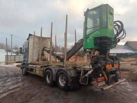 Houtsleepwagen Scania R450 |  Vervoer- en manipulatietechniek | Houtbewerkingsmachines | Tartak Drewbud